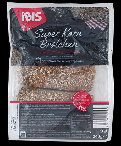 Ibis Super Korn Brötchen