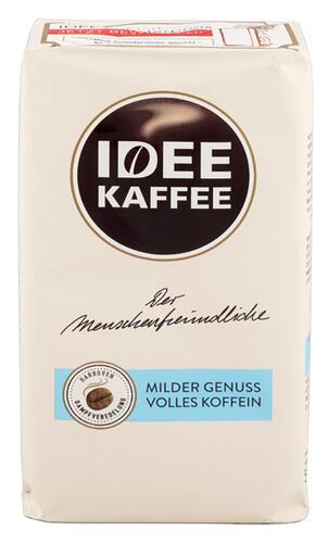 Idee Kaffee Der Menschenfreundliche, Röstkaffee gemahlen