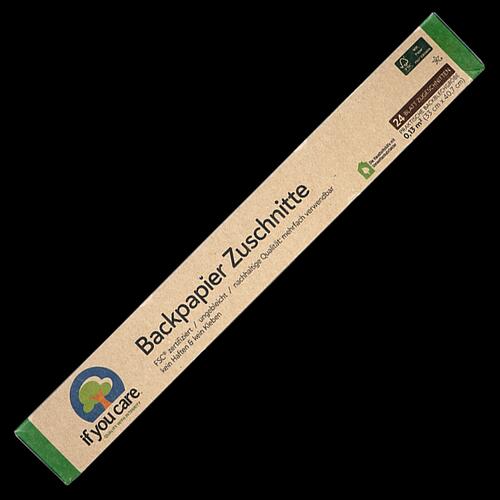 If you care Backpapier Zuschnitte, 24 Blatt