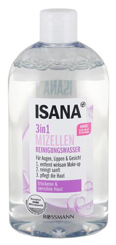 Isana 3 in 1 Mizellen Reinigungswasser