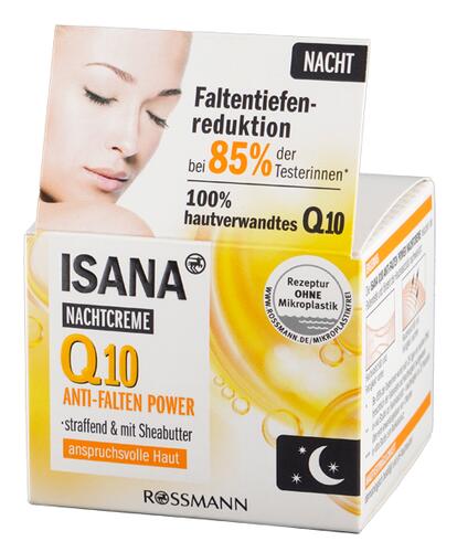 Isana Anti-Falten Nachtcreme Q10