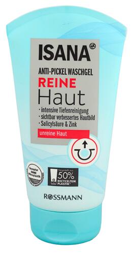 Isana Anti-Pickel Waschgel Reine Haut