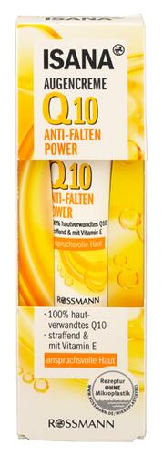 Isana Augencreme Q10 Anti-Falten Power