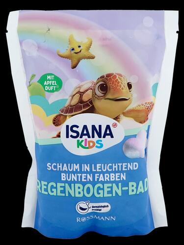 Isana Kids Regenbogen-Bad, Apfel Duft