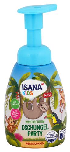 Isana Kids Waschschaum Dschungel Party