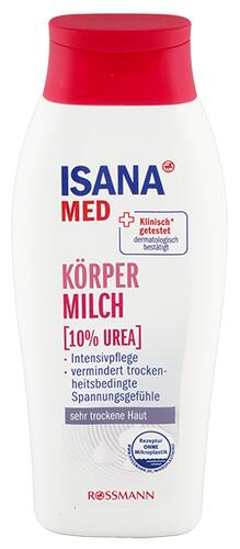 Isana Med Körpermilch 10% Urea