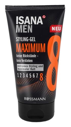 Isana Men Styling-Gel Maximum, 8 Isana Men Styling-Gel Maximum, 8