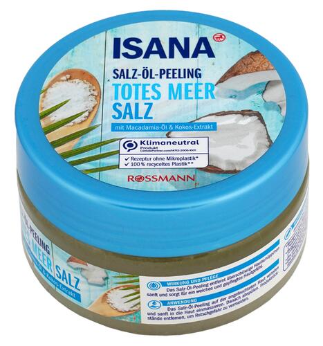Isana Salz-Öl-Peeling Totes Meer Salz