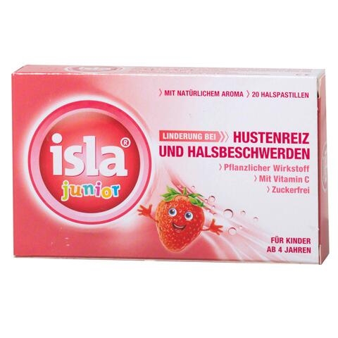 Isla Junior Hustenreiz und Halsbeschwerden, Halspastillen