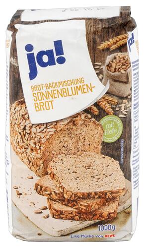 Ja! Brot-Backmischung Sonnenblumenbrot