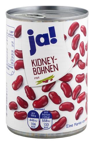 Ja! Kidney-Bohnen rot