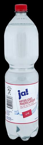 Ja! Natürliches  Mineralwasser Still
