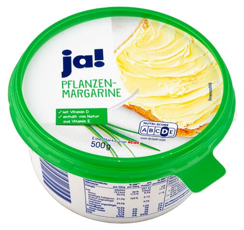 Ja! Pflanzenmargarine