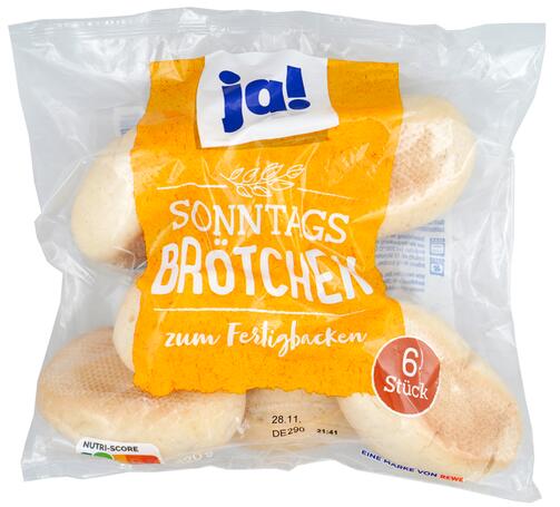 ja! Sonntagsbrötchen