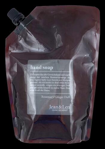 Jean & Len Hand Soap Rosemary/Ginger Duft