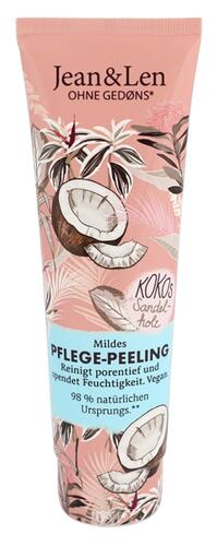 Jean & Len Mildes Pflege-Peeling Kokos + Sandelholz