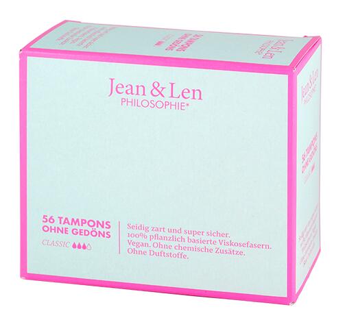 Jean & Len Philosophie 56 Tampons ohne Gedöns, classic