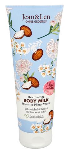 Jean & Len Reichhaltige Bodymilk Sheabutter