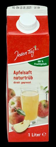 Jeden Tag Apfelsaft naturtrüb