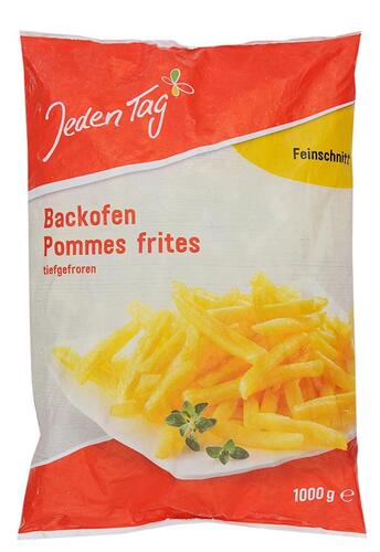 Jeden Tag Backofen Pommes Frites Feinschnitt 