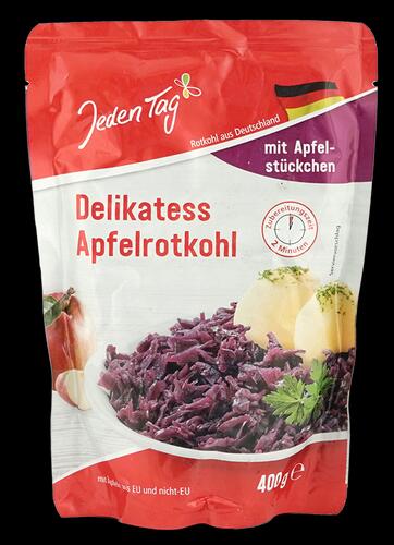 Jeden Tag Delikatess Apfelrotkohl mit Apfelstückchen