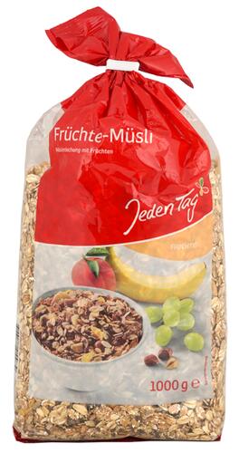 Jeden Tag Früchte-Müsli