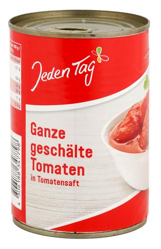 Jeden Tag Ganze geschälte Tomaten in Tomatensaft