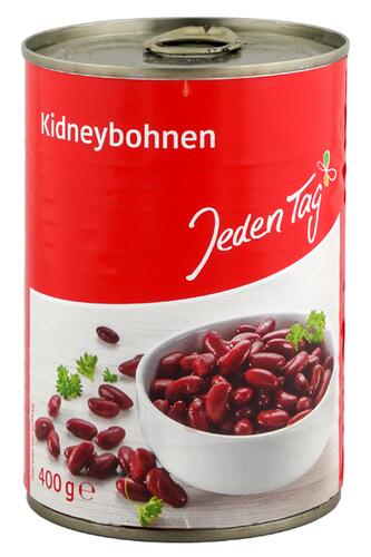 Jeden Tag Kidneybohnen