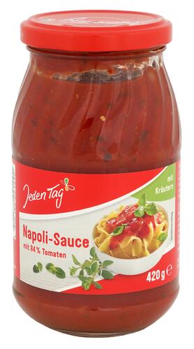 Jeden Tag Napoli-Sauce mit Kräutern