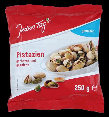 Jeden Tag Pistazien geröstet und gesalzen