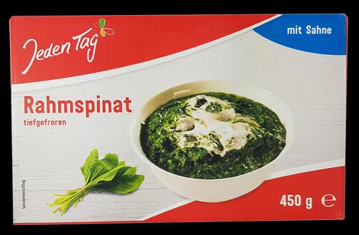 Jeden Tag Rahmspinat