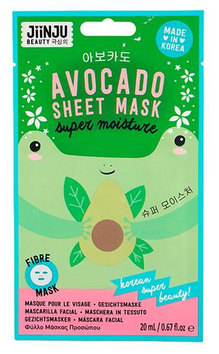 Jiinju Beauty Avocado Sheet Mask Super Moisture Jiinju Beauty Avocado Sheet Mask Super Moisture