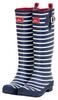 Joules Wellies, Navy Stripe