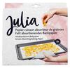 Julia Fett absorbierendes Backpapier, 8 Stück