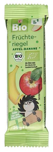 K-Bio Früchteriegel Apfel-Banane