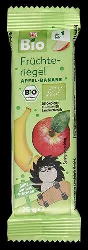 K-Bio Früchteriegel Apfel-Banane