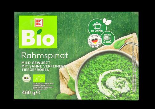 K-Bio Rahmspinat 