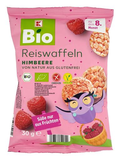 K-Bio Reiswaffeln Himbeere