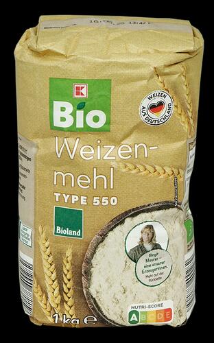 K-Bio Weizenmehl Type 550, Bioland 