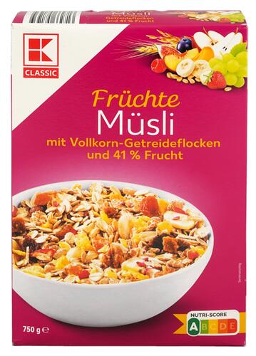 K-Classic Früchte Müsli