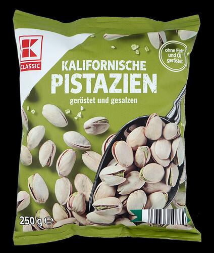 K-Classic Kalifornische Pistazien geröstet und gesalzen