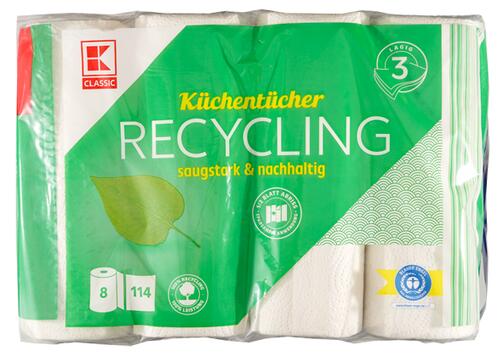 K-Classic Küchentücher Recycling