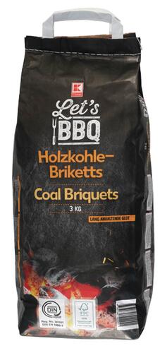 K-Classic Let's BBQ Holzkohle-Briketts