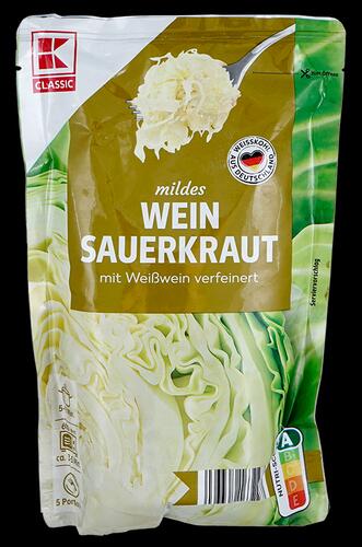 K-Classic Mildes Weinsauerkraut