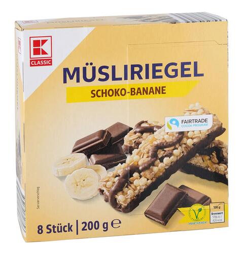 K-Classic Müsliriegel Schoko-Banane