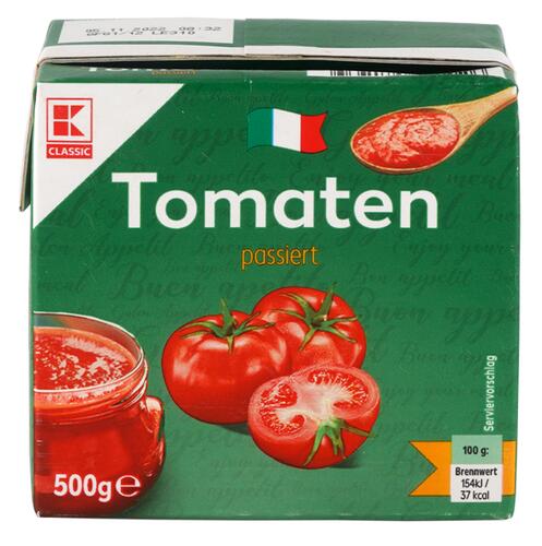 K-Classic Tomaten passiert