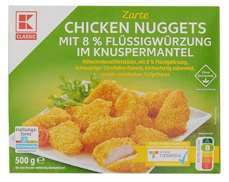 K-Classic zarte Chicken Nuggets