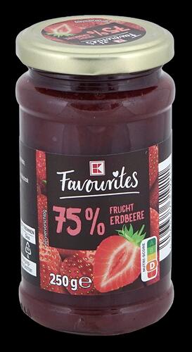 K-Favourites Erdbeere, 75 % Frucht