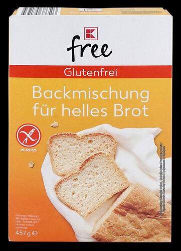 K-Free glutenfrei Backmischung für helles Brot