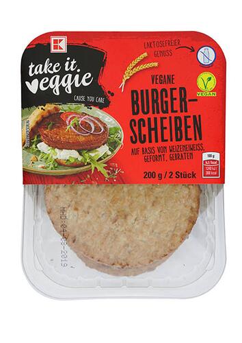 K-Take It Veggie Vegane Burgerscheiben